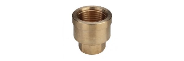 Art.R240 Reduziermuffe - Rotguss