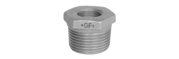 Art.T241V-GF- Reduzierer AG x IG - Temperguss verz.+GF+