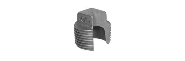 Art.T291V-GF- Stopfen ohne Rand (Pfropfen) - Temperguss verz. +GF+