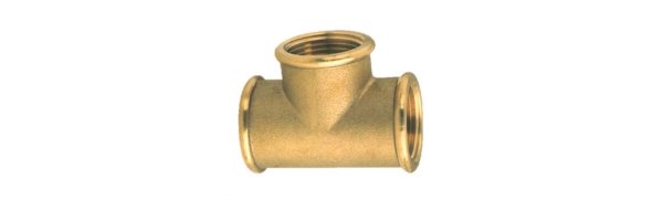 Art.3130 T-Stück - Messing