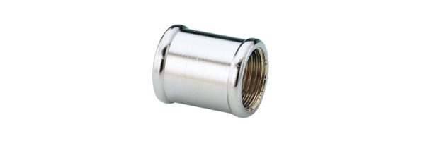 Art.3270C Muffe (Stutzen) - verchromt
