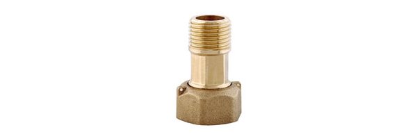Art.3411 Wassermesserverschraubung - Messing