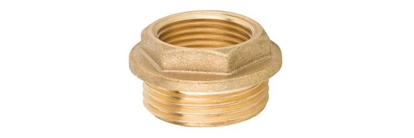Art.3241B Reduktion mit Rand - Messing