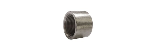 Art.E270H (334) halbe Muffe - Edelstahl