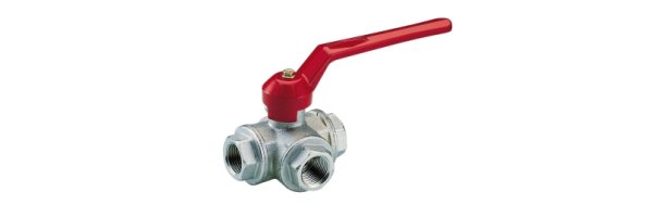Art.128L Dreiwege-Kugelhahn L-Bohrung