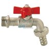 Art.168 Auslaufkugelhahn T-Griff 1/2" - Messing...
