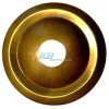 Art.6204 Rosette Messing 1/2" x 80mm