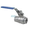 Art.7211 Kugelhahn 1/2" 2-teilig - Edelstahl V4A