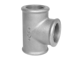 Art.T130V-GF- T-St&uuml;ck 5/4" - Temperguss verz. +GF+