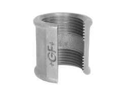 Art.T270V-GF- Muffe 1/4" - Temperguss verz. +GF+