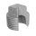 Art.T291V-GF- Stopfen ohne Rand Vierkant 2" - Temperguss verz. +GF+