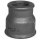 Art.T240S-GF- Reduziermuffe 3/8" IG x 1/4" IG - Temperguss schw. +GF+