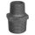 Art.T245S-GF- Reduziernippel 3/8" AG x 1/4" AG - Temperguss schw. +GF+