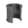Art.T270S-GF- Muffe 3" - Temperguss schw. +GF+