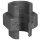 Art.T330S-GF- Holl&auml;nderverschraubung flach 1/2" IG x IG - Temperguss schw. +GF+