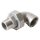 Art.E097 (312WIA) Winkelverschraubung flach 1/4" AG x IG - PN10 Edelstahl V4A