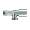 Art.226 Untertischventil 1/2" x 3/4" - verchromt
