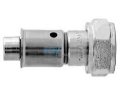 Art.572M Multi-Fit Verschraubung - Eurokonus 3/4"IG x 16/2mm
