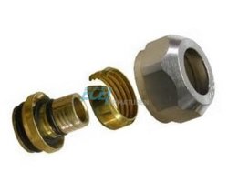 Art.595M Klemmring f&uuml;r Mehrschichtverbundrohr 1"IG x 16/2mm - Eurokonus