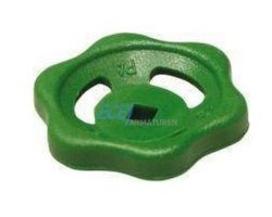 Art.2205 Handrad gr&uuml;n 3/8" mit Schraube
