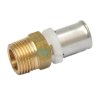 Art.555 &Uuml;bergang 1/2" AG x 16/2mm - Pressfitting