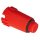 Art.563R Pr&uuml;fung-Stopfen Rot 1/2" (Pfropfen) AG Gewinde aus Kunststoff