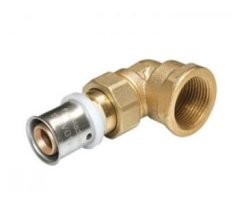 Art.576 Winkelverschraubung 90&deg; 1/2" IG x 20/2mm - Pressfitting