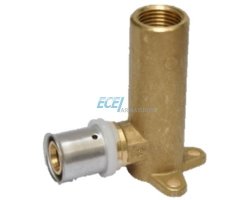 Art.597 Wandwinkel lang 90&deg; 1/2" IG x 16/2mm - Pressfitting
