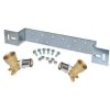 Art.599B Montageschiene mit Wandwinkel 1/2" x 20/2mm...