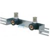 Art.599C Montageschiene mit Wandwinkel und Schallschutz...