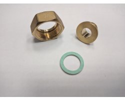 Art.7372 L&ouml;tverschraubung 2/3  6/4" IG x 35mm - Messing