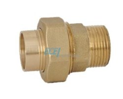 Art.7331 L&ouml;tverschraubung 1/2" AG x 15mm - Messing