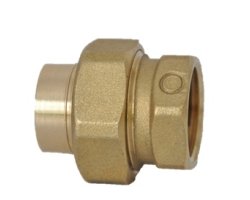 Art.7332 L&ouml;tverschraubung 3/4" IG x 15mm - Messing