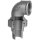 Art.T098V-GF- Winkel-verschraubung kon. 3/8" AG x IG - Temperguss-GF- verz. +GF+