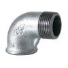 Art.T092V Winkel 90&deg; 1/2" AG x IG - Temperguss...