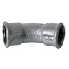 Art.T041V Bogen 45&deg; 3/4" IG x IG - Temperguss verz.