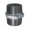 Art.T280V Doppelnippel 6/4" - Temperguss verz.