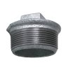 Art.T290V Stopfen mit Rand 2" - Temperguss verz.