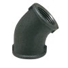 Art.T120S Winkel 45&deg; 5/4" IG x IG - Temperguss...