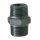 Art.T280S Doppelnippel 1/2" - Temperguss schw.