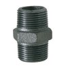 Art.T280S Doppelnippel 2"    - Temperguss schw.