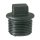 Art.T290S Stopfen mit Rand 3/4" - Temperguss schw.