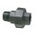 Art.T331S Holl&auml;nderverschraubung flach 6/4" AG x IG - Temperguss schw.