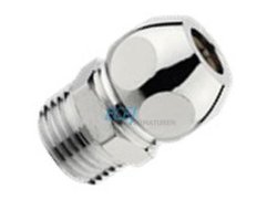 Art.QV555 Quetschverschraubung 3/8"AG x 10mm - verchromt