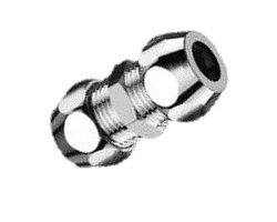 Art.QV561 Quetschverschraubung Kupplung Reduzierer 8mm x 10mm - verchromt