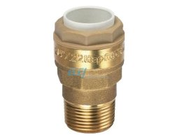 Art.615 &Uuml;bergang 1/2"AG x 18mm - Push-Fit