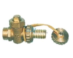 Art.H15 KFE - Kugelhahn 1/2" mit Schlauchanschluss