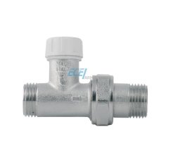 Art.297 R&uuml;cklaufventil Durchgang 1/2" AG O-Ring