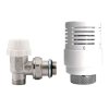 Art.995 Thermostatventil Eckform 3/8" AG mit Handrad