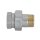Art.3341 (250) Holl&auml;nder Verschraubung 5/4" kon. - Messing vernickelt